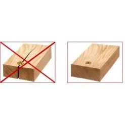 ROCKET Vis Bois Anti-fendage 4 X 70 Bte De 500 + Embout -Pas Cher ROCKET Magasin 14902399 3