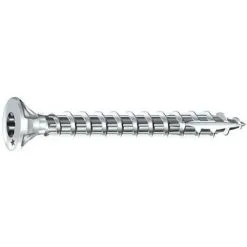 ROCKET Vis Bois Agglo Tête Fraisée TX Filetage Total Acier Zingué - 3 Mm - X 500 - 12 Mm